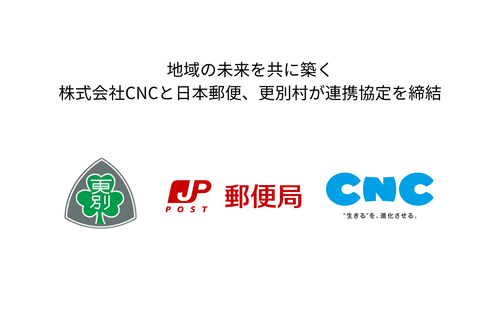 地域の未来を共に築く：株式会社CNCと日本郵便、更別村が連携協定を